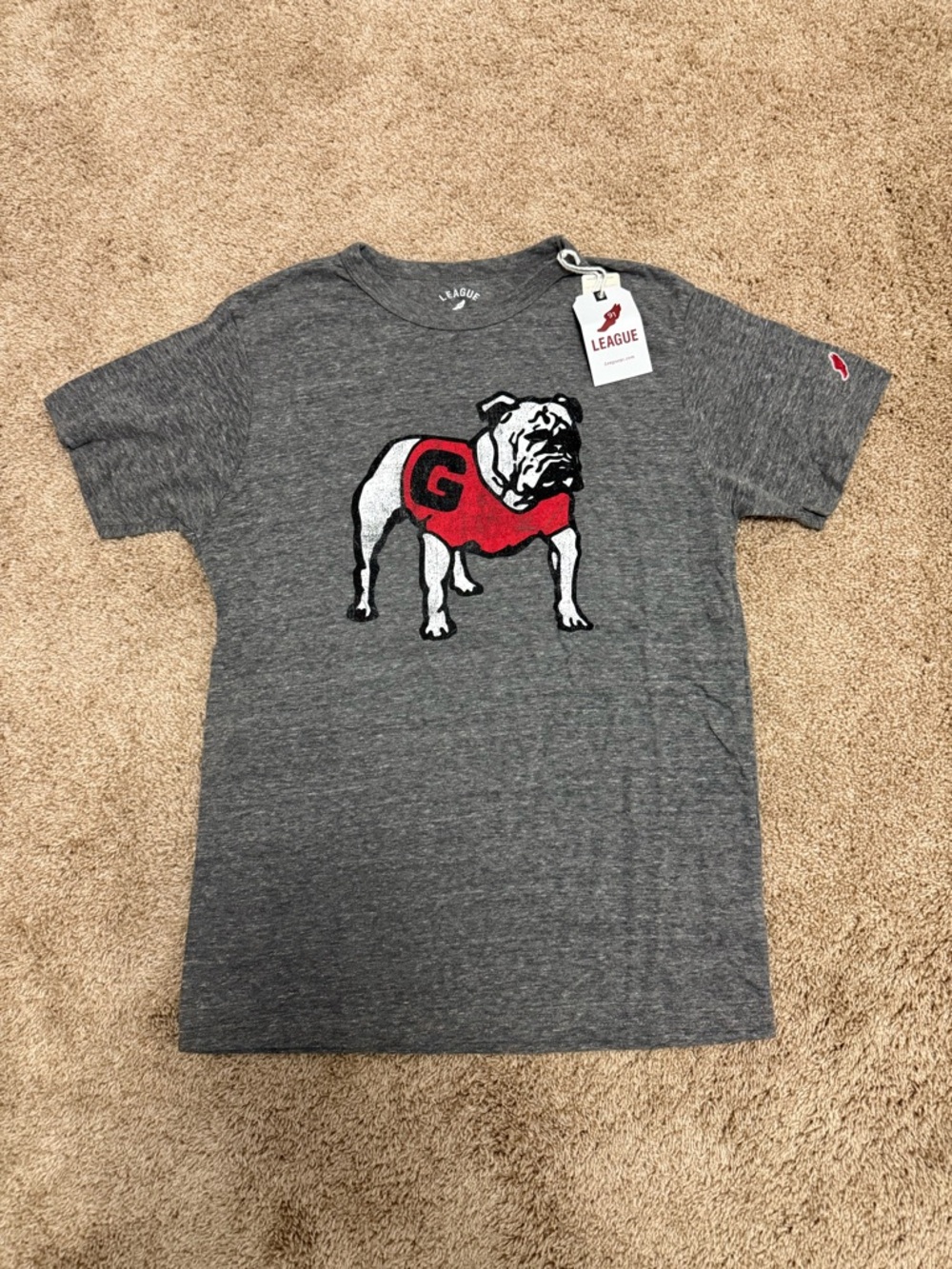 UGA Grey Graphic Tee